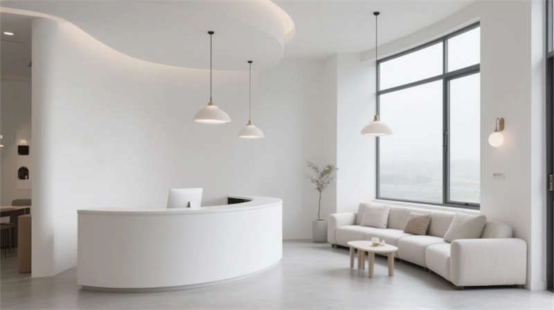 簡約自然，光影交融——合肥2000平民宿裝修設(shè)計效果圖