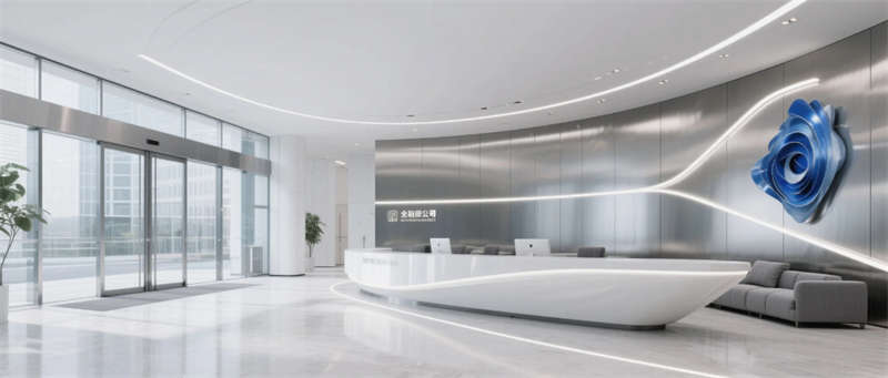 智感互聯(lián)，靈動空間——合肥金融企業(yè)辦公樓裝修設計效果圖欣賞