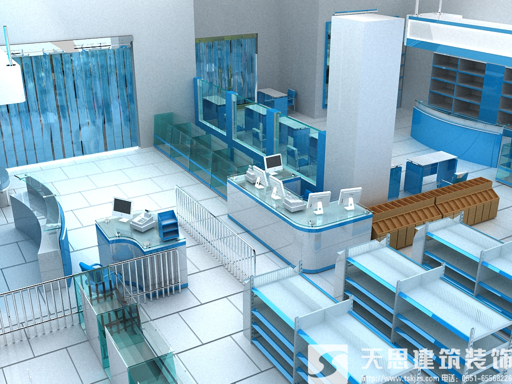 合肥藥店裝修施工