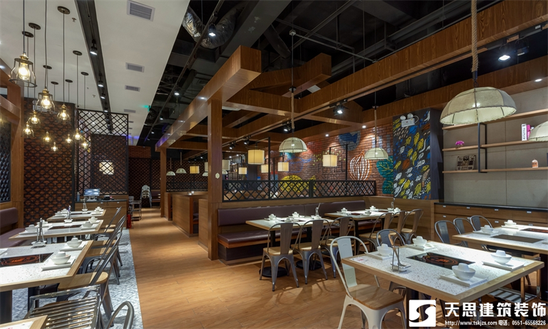 歐式新古典風(fēng)格在合肥火鍋店裝修設(shè)計中的運用